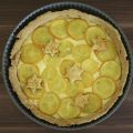 Tarte à la Courgette Jaune et Piment d'Espelette
