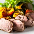 Filets de porc en croûte de champignons séchés