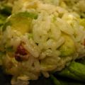 Salade de riz verte