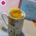 Mug cake léger aux pommes