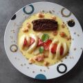 Marquise au chocolat et biscuits roses, Recette[...]