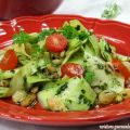 Salade de courgettes de Nice, coriandre,[...]