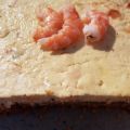 CHEESECAKE AU SAUMON FUME ET CARRE FRAIS