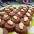 Praline au massepain, amandes caramélisées et[...]