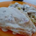 Escalope de poulet à la crème et aux[...]