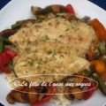 SUPRÊMES DE POULET SAUCE CRÉMEUSE SUR SAUTÉ DE[...]