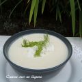 Crème  de fenouil au chèvre frais