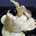 Crème renversée de ricotta et potiron, avec[...]