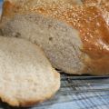 Miche de pain aux graines de sésame