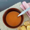 Velouté de Tomates au Tartare végétal