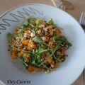 Salade quinoa, poivron & roquette