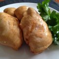 Poitrines de poulet pochées à la cassonade et à[...]