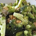 Brocolis à la sésame et gingembre