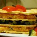 Mille-feuilles tomate-courgette-feta * Un thème[...]