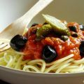 Spaghetti à la sicilienne, Recette Ptitchef