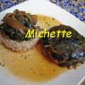 Caillette de queue de boeuf aux blettes, riz et[...]