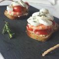Tartine tomate - mozza