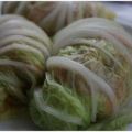 Choux farcis à la chinoise, Recette Ptitchef