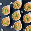 Pannacotta à la bisque de homard garnie de[...]