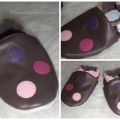 Dans ma boite aux lettres : Chaussons en cuir -[...]