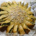 Tourte tournesol aux épinards, sans gluten