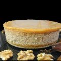 Cheesecake aux dattes/caramel et noix