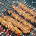 Brochettes de boeuf au BBQ