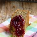 Gâteau de Savoie au sucre rapadura