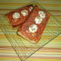 Tartine chaude tomate mozza