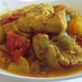 Petit curry de dinde aux légumes et pommes...