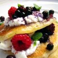 Pancakes à la plancha, fruits rouges et mamia[...]