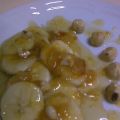 Dessert aux bananes gourmand