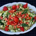 Salade quinoa-fraises-avocats-menthe...(vegan)