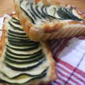 Tartelettes de courgette et chèvre frais