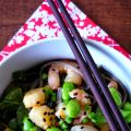 Salade japonaise aux nouilles soba, pétoncles[...]