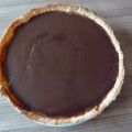 Tarte caramel beurre salé et chocolat au lait