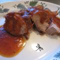 Filet de porc, sauce érable et chili