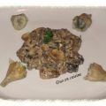 Poêlée d?artichauts poivrade aux champignons de[...]
