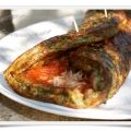 roulé de blette à la tomate