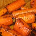 Carottes caramélisées au four