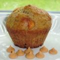 Muffins aux bananes et caramel au beurre
