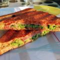 Croque-monsieur courgette-bacon-gruyère :[...]