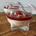 Panacotta framboises et coco