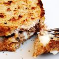 Croque monsieur au pain aux noix, boeuf mariné[...]