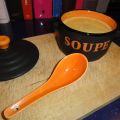 Soupe de carottes au lait de coco