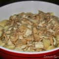 Gnocchi de Fruit à Pain, sauce Champignons