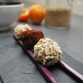 Mochis à la farine de chataigne et abricot