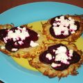 Galettes de pommes de terre aux betteraves et à[...]
