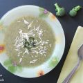 Soupe de brocoli et cheddar
