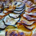 tarte ricotta, féta et courgettes